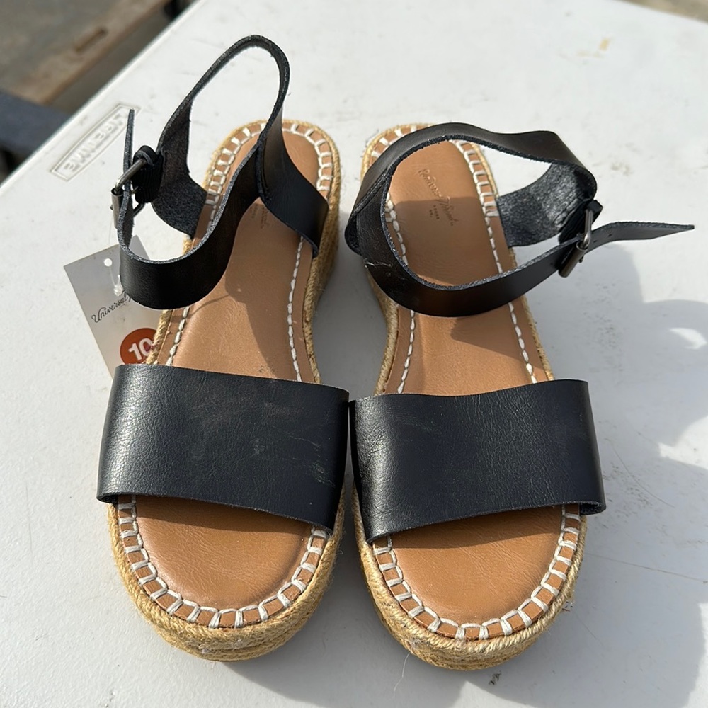 Brand new platform sandals